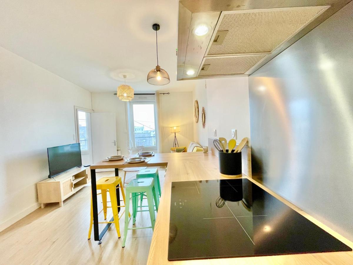 Brest - Le Gestin - Appartements - Lumineux - Tout Confort - Fibre Internet Luaran gambar